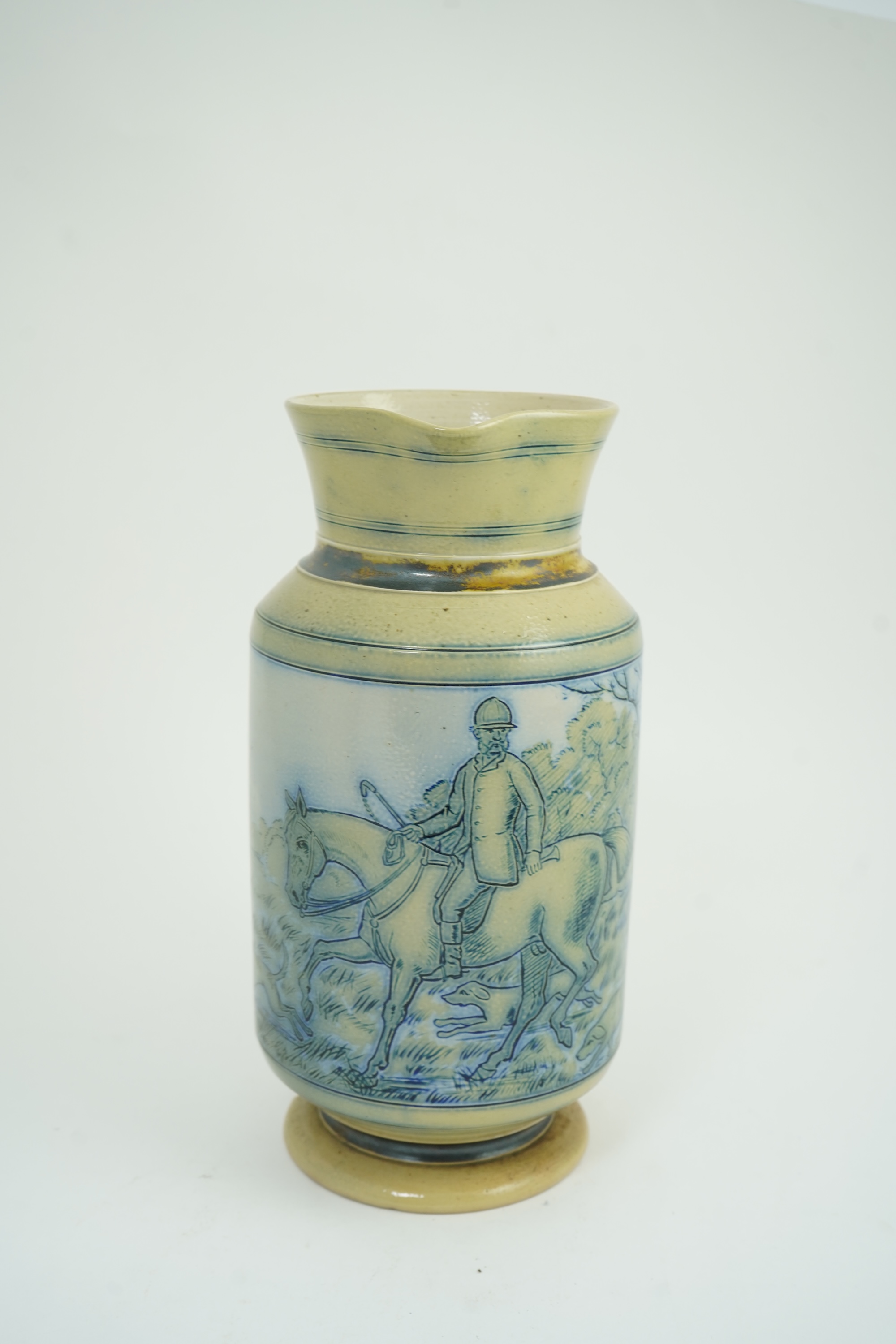 Robert Wallace Martin for Martin Brothers: A large stoneware ewer